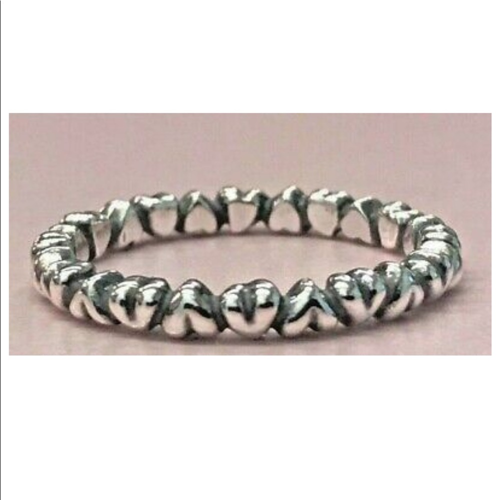 PANDORA | STERLING SILVER FOREVER LOVE HEARTS RING